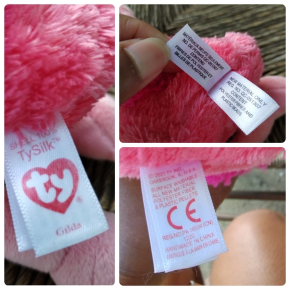 โTY beanie boo Pink flamingo Gilda 8.5in - Picture 8 of 13
